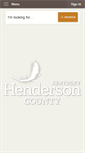 Mobile Screenshot of hendersonky.us