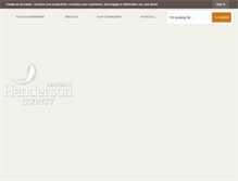 Tablet Screenshot of hendersonky.us