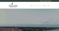 Desktop Screenshot of hendersonky.org